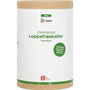 Kurm Loppefrøskaller - Økologisk
