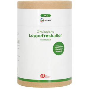 Kurm Loppefrøskaller Ø (200 g)