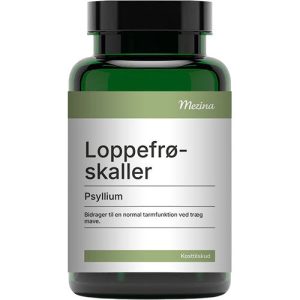Mezina Loppefrøskaller Psyllium kapsler