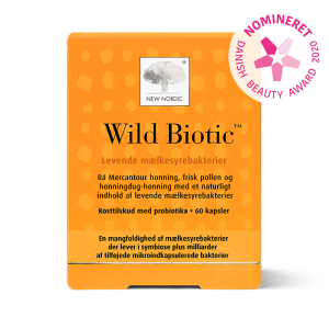New Nordic Wild Biotic 60 kapsler