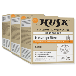3 x HUSK Psyllium Mavebalance (450 g)