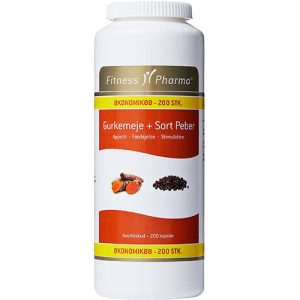 Fitness Pharma Gurkemeje & Sort Peber